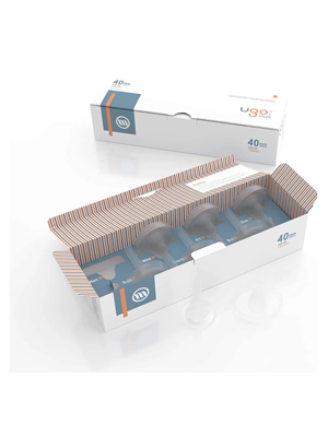 Ugo Sheath Standard Length 40mm 100% Silicone x28