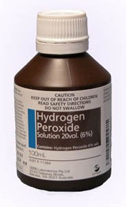 Hydrogen Peroxide 6% 20 Vol 100ml