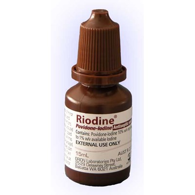 Povidone Iodine Solution 10% 15ml