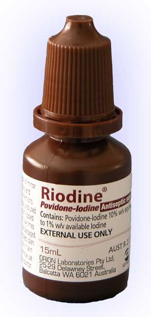 Povidone Iodine Solution 10% 15ml