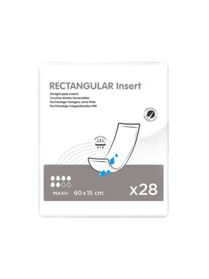 Ontex Rectangular Pad Maxi Unisex 60x15cm 1050mL – Pkt/28