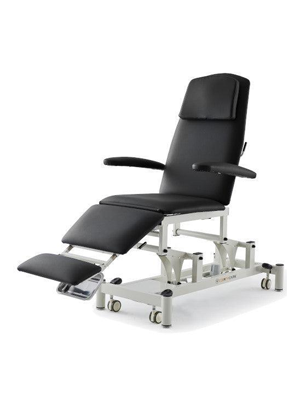 Electric Podiatry / Multi-Purpose Treatment Chair Black - Each