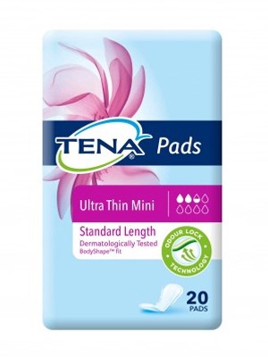 TENA Pads Ultra Thin Mini Plus Standard - Ctn/20