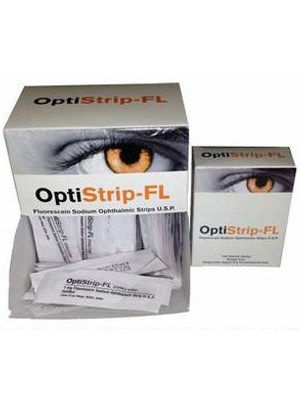 OptiStrip-FL Fluorescein Strips - Box/100