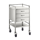 Trolley Three Drawers Stainless Steel 50x50x90 cm