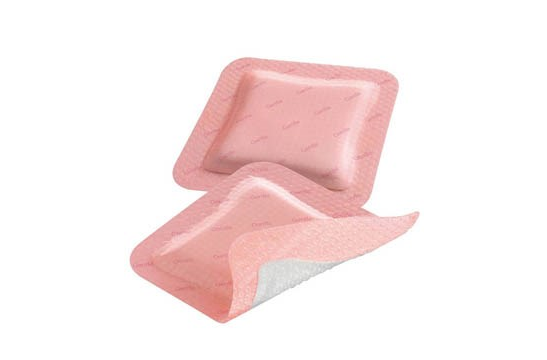 Gentle Border Foam Dressing ALLEVYN, Absorbent, 17.5cm x 17.5cm