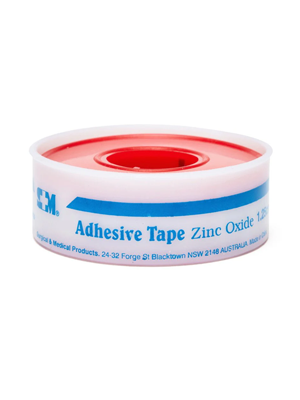 Zinc Oxide Adhesive Tape S+M® 1.25cm x 5m