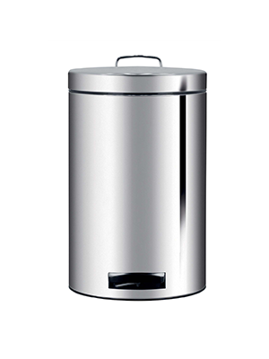 Bin Pedal Matt Stainless Steel Durable 12L Sheldon and Hammond