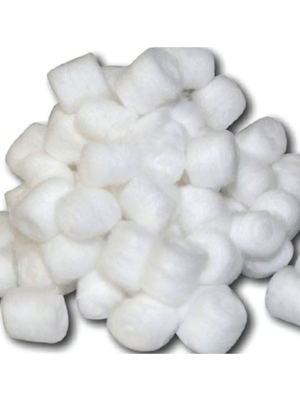 S+M Cotton Balls 0.35g Absorbent Wound Care Carton of 4000