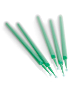 SDI Micro Applicator Brushes - Fine Tip Light Green 400 Pack
