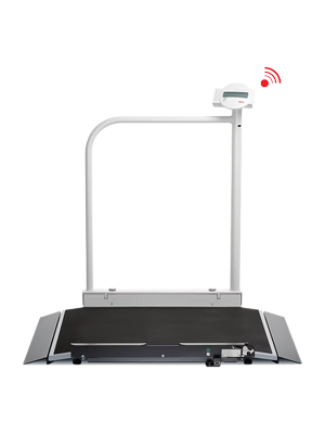 Wheelchair Scale with Handrail Seca 676 EMR-Validated 