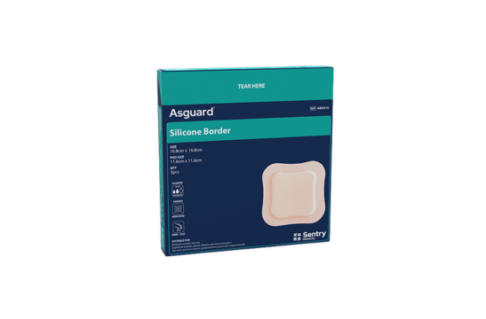 Square Asguard Silicone Adhesive Border 16.8cm x 16.8cm