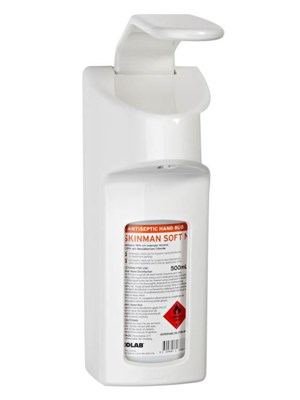 WALL DISPENSER FOR SKINMAN RUB 500ml