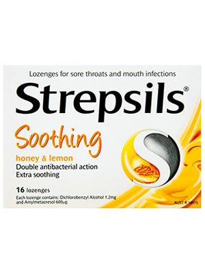 Strepsils Honey & Lemon - Pk/16