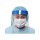 Full Face Shield Clear Visor - Singles