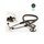 Stainless Steel Cardiology Stethoscope (Hunter Green) - Each