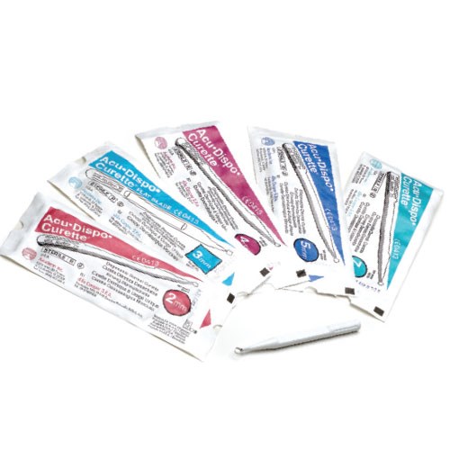 DERMATOLOGICAL 7MM CURETTE (DSP) - Pkt/10