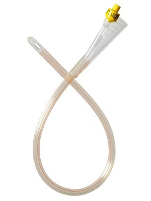 FOLYSIL MALE 2-WAY SILIC CATH 12FR/10ml