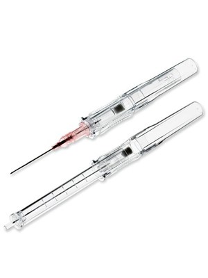 ViaValve® Safety IV Catheters 20Gx1 (Pink) - Box/200