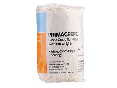 PRIMACREPE™ Elastic Crepe Bandage 7.5cmx 1.6m Medium Pk/12