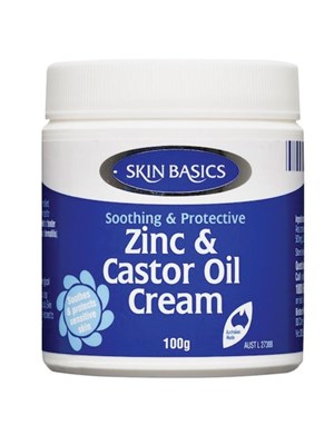 SKIN BASIC ZINC & CASTOR OIL CREAM 100g