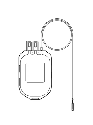 Blood Transfer Bag Plastic Terumo 300ml