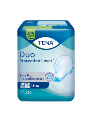 TENA® Duo Protection Layer Disposable Pad White - Ctn/6