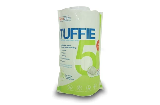 Tuffie 5 Cleaning and Disinfecting Wipes Flexican (6x150s)