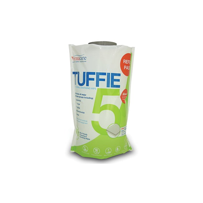 Tuffie 5 Cleaning and Disinfecting Wipes Refill (6 x 150's)