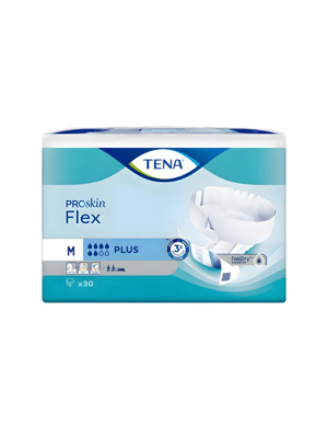 Pad Tena Flex Plus Medium Proskin Feel Dry Advanced Pack of 30