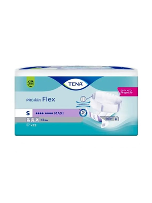 Pad Tena Flex Maxi Small Proskin Feel Dry Advanced Pack of 22