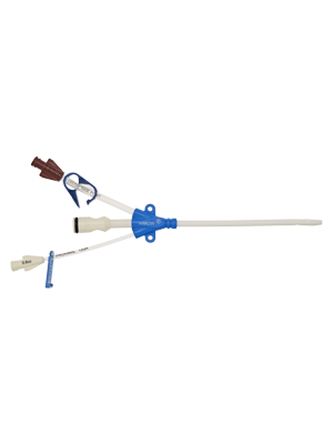 Telefex MAC 2-Lumen Venous Access Set with Valve 5s