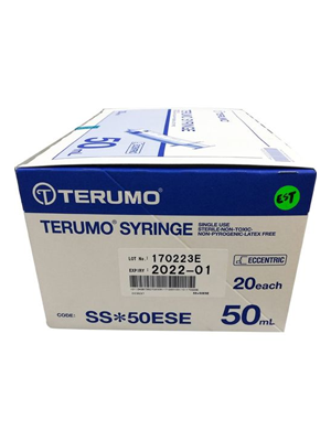 Terumo Single Use Luer Slip Syringe 50mL