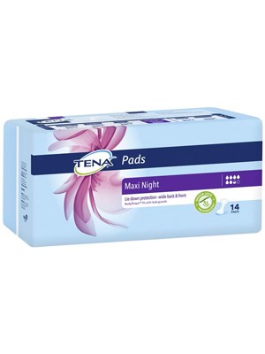 TENA PADS MAXI NIGHT - Ctn/14