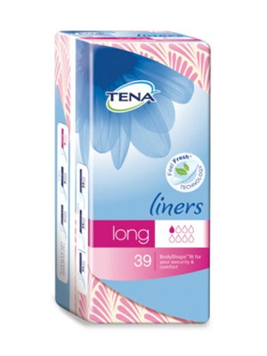TENA ACTIVE LINERS LONG 6x39