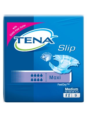 TENA SLIP MAXI MEDIUM - Ctn/9