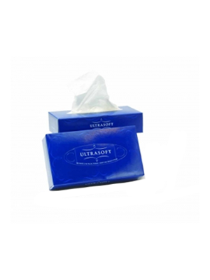 Caprice Facial Tissues Ultrasoft Blue Absorbent