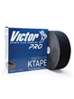K-Tape Victor Pro, Hypoallergenic Latex-Free, Black 50mm x 31m