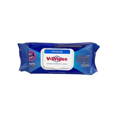 V-Wipes™ Instrument Grade Disinfectant Flat - Pkt/80