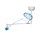 Light Ordisi Iglux ceiling 34.5cm pole 