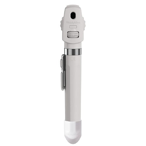 Welch Allyn Pocket LED Ophthalmoscope with Handle WHITE