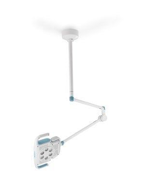 Green Series 900 Procedure Light with Ceiling Mount