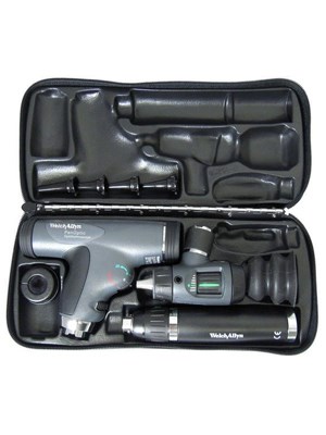 Welch Allyn 3.5v PanOptic Ophthalmoscope Set W/ MacroView Otoscope Lithium LED