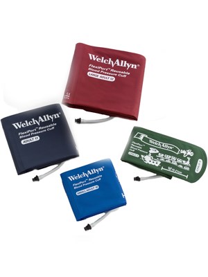 Welch Allyn FlexiPort BP Cuff; Eight-Cuff Kit: Size-06 to Size-13
