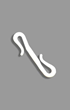 S HOOKS FOR CURTAINS - Pkt/50