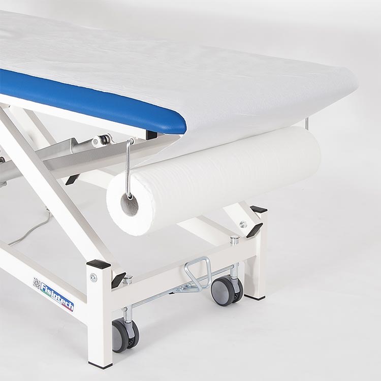 ROLL HOLDER FOR EXAM COUCH SILVER