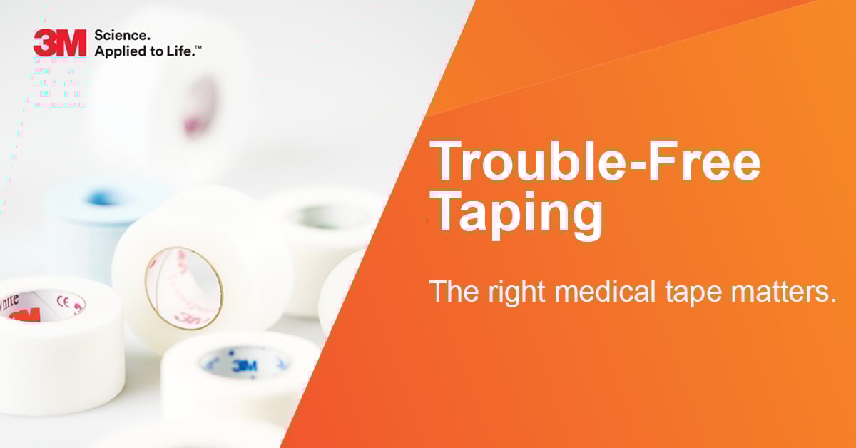 3M Surgical Tapes - Transpore, Medipore and Durapore